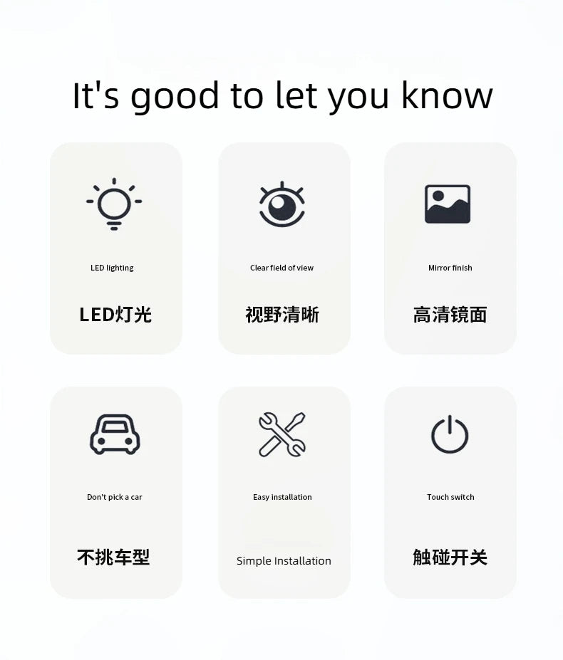 LED MirrorMe™ - FlashFindStore